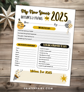 2025 New Year Kids Resolutions